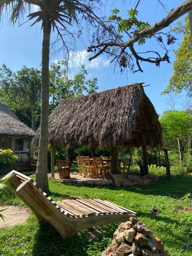 Encantadora Villa Maya Tradicional En Rancho Agroecologico Tzucacab Ngoại thất bức ảnh