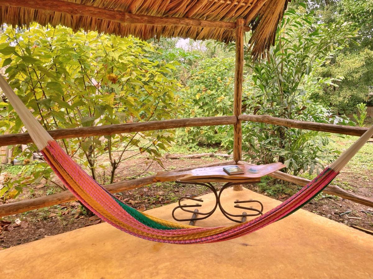 Encantadora Villa Maya Tradicional En Rancho Agroecologico Tzucacab Ngoại thất bức ảnh