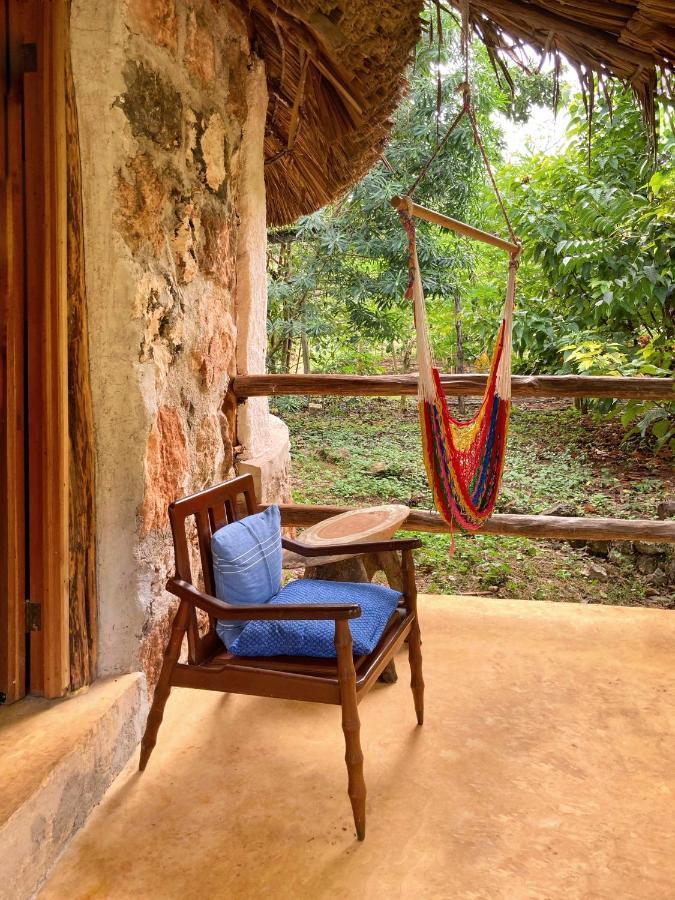Encantadora Villa Maya Tradicional En Rancho Agroecologico Tzucacab Ngoại thất bức ảnh