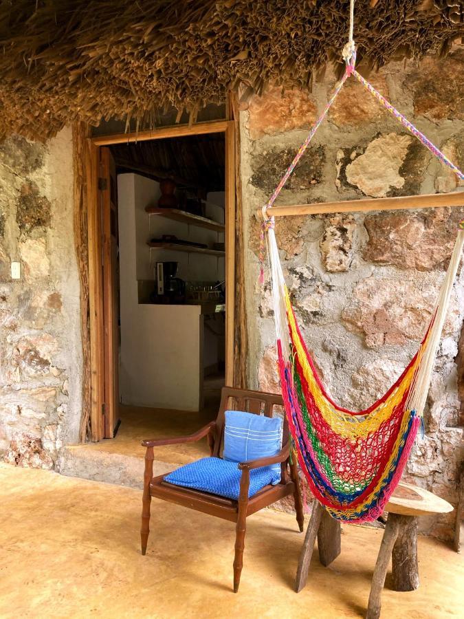 Encantadora Villa Maya Tradicional En Rancho Agroecologico Tzucacab Ngoại thất bức ảnh