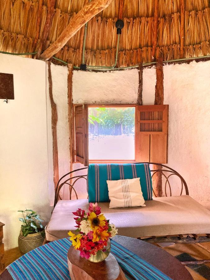 Encantadora Villa Maya Tradicional En Rancho Agroecologico Tzucacab Ngoại thất bức ảnh