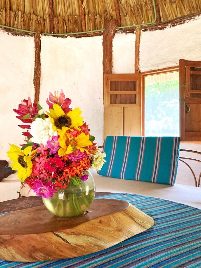 Encantadora Villa Maya Tradicional En Rancho Agroecologico Tzucacab Ngoại thất bức ảnh