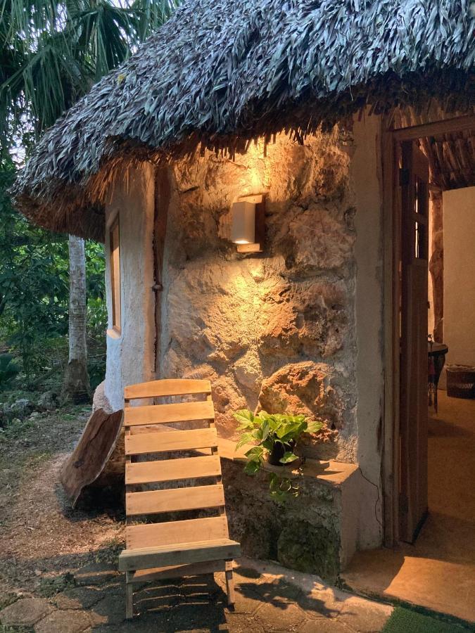 Encantadora Villa Maya Tradicional En Rancho Agroecologico Tzucacab Ngoại thất bức ảnh