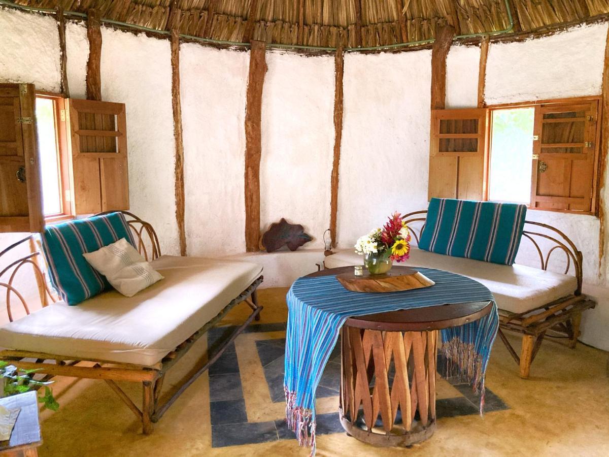 Encantadora Villa Maya Tradicional En Rancho Agroecologico Tzucacab Ngoại thất bức ảnh